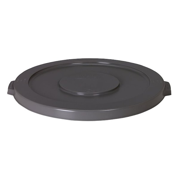 Continental Commercial Products Huskee Receptacle Lid, 20 gal, Plastic, Gray, For Huskee 2000 Container - 2001GY