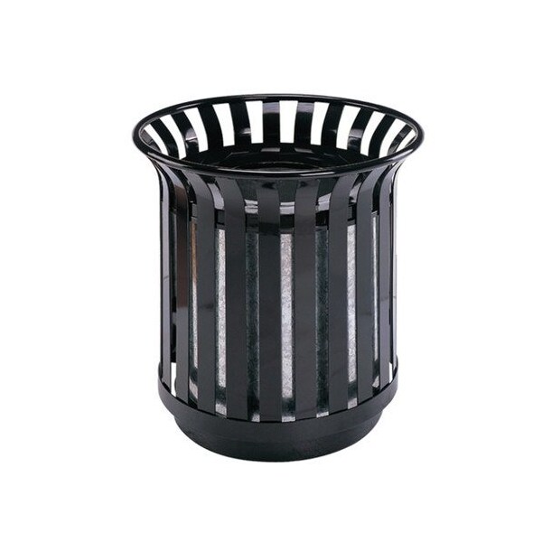 Registry Receptacle Steel Slat 18Gal Bk - GPX51LBK