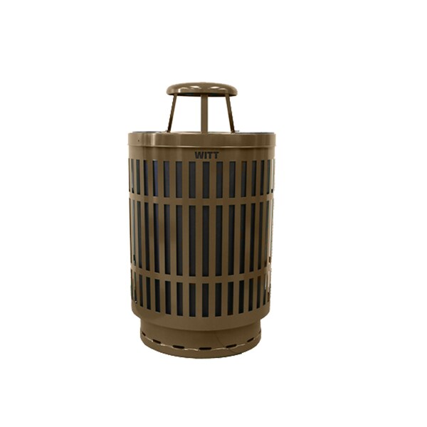 Witt Industries 40 gal Round Brown, Metal - MAS40P-RC-BN