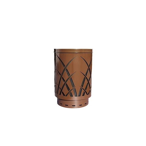 Witt Industries 40 gal Round Brown, Metal - SAW40P-FT-BN