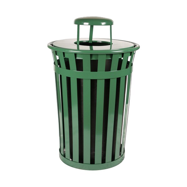 Witt Industries 36 gal Round Green, Metal - M3601-RC-GN