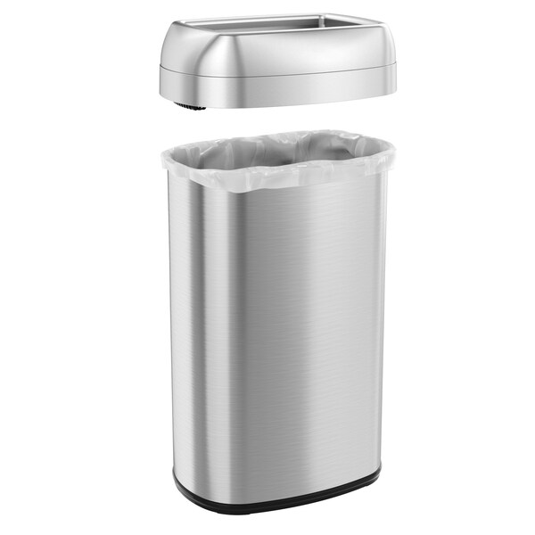 Hls Commercial 16 gallon Elliptical Silver, Stainless Steel - HLS16STVM