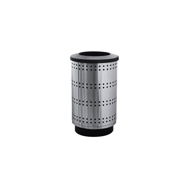 Witt Industries 55 gal Round Stainless Steel, Stainless Steel - PC55P-SP1-FT
