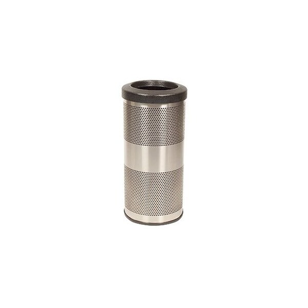 Witt Industries 10 gal Round Stainless Steel, Stainless Steel - SC10-01-SS-FT