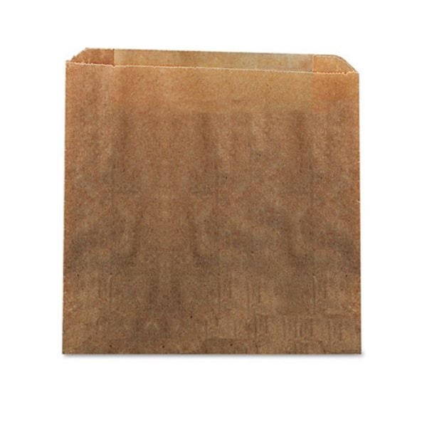 Light House Beauty 10.5 x 9.38 in. Waxed Feminine Hygiene Liners, Brown - LI3215591