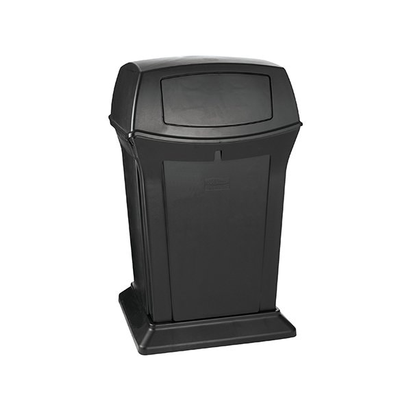 Rubbermaid Rubbermaid Ranger Trash Can - 45 Gallon, 2-Way, Black - BUY00030817