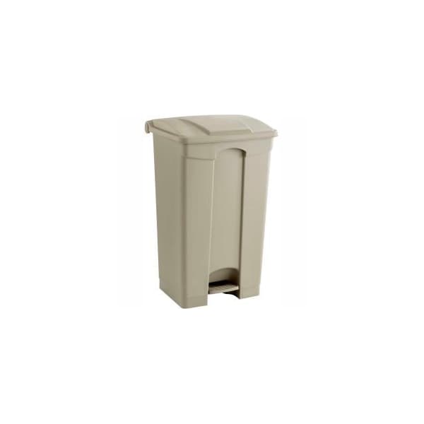 Safco Safco Plastic Step-On Receptacle- 23 Gallon Beige - 9923TN - 9923TN