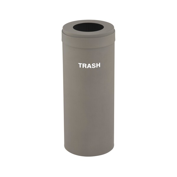 Glaro 12 gal Trash Can, Nickel - W-1232NK-NK-W5
