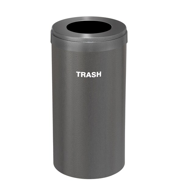 Glaro 23 gal Trash Can, Silver Vein - W-1542SV-SV-W5