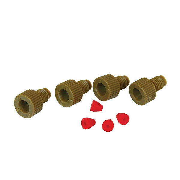Justrite Replacement Tube Fittings, 1/8" dia. - 28174