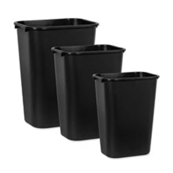 Eat-In Rectangular Wastebasket- 41-.25 Qt- 11in.x15-.25in.x20in.- Beige - EA1887575