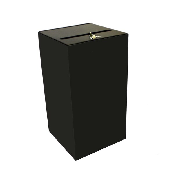 Witt Industries 28 gal Square Charcoal, Metal - 28MSR-CB
