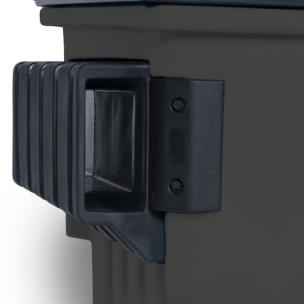 Toter Front Load Container 1 Cubic Yard 750 lbs. Cap., Midnight Gray - FR010-00145