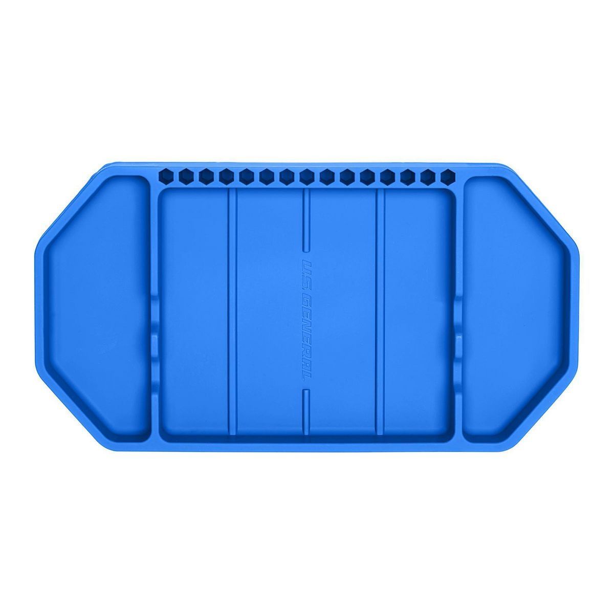 Charola de partes flexibles Ultra-Grip U.s. General Small de 10-3/4 pulgadas x 5-5/8 pulgadas - 58159