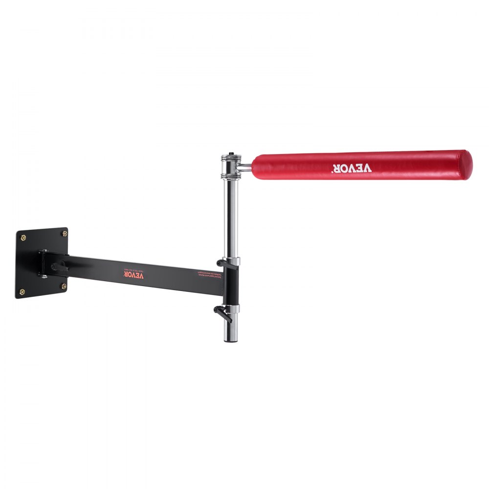 VEVOR Wall Mount Boxing Spinning Bar, Adjustable Punching Spinning Bar, Boxing Speed Trainer with Gloves, Red Reflex Boxing Bar, Boxing Training Equipment for Kickboxing, MMA, Stress Relief & Fitness - QJDXLHSCGKBGCOQEGV0