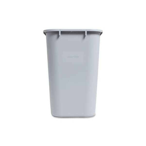 Coastwide OPEN TOP INDOOR TRASH CAN, PLASTIC, 7 GAL, GRAY - 540526