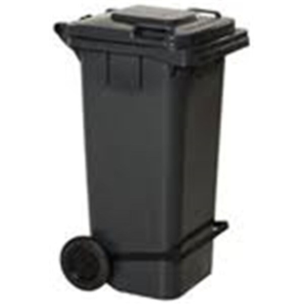 Homestead Grey Poly Trash Can, 32 gal - HO835903