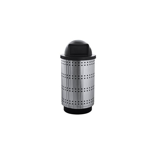 Witt Industries 55 gal Round Stainless Steel, Stainless Steel - PC55P-SP1-DT