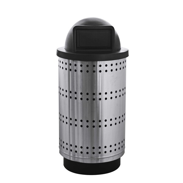 Witt Industries 35 gal Round Stainless Steel, Stainless Steel - PC35P-SP1-DT