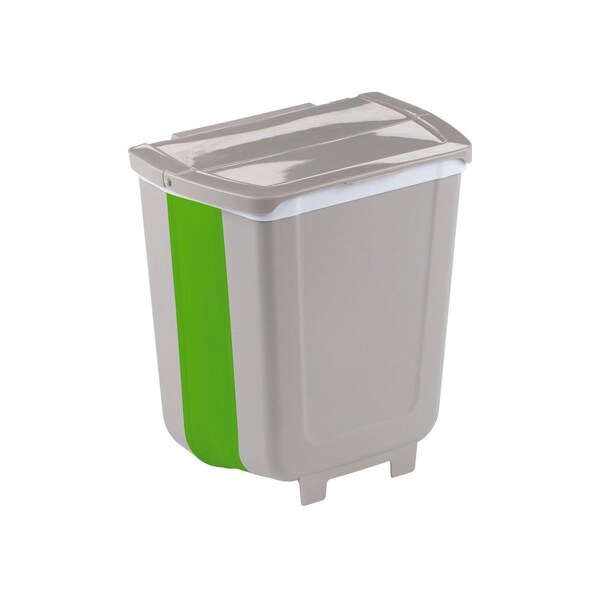 Swivel 8L Collapsible Trash Can with Lid - SW3029363