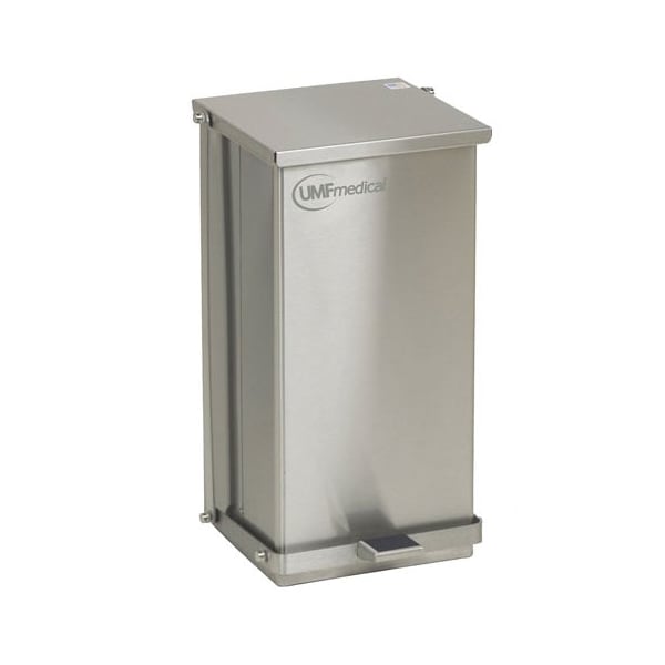 Umf Medical 32-Quart Stainless Steel Waste Receptacle - SS1474