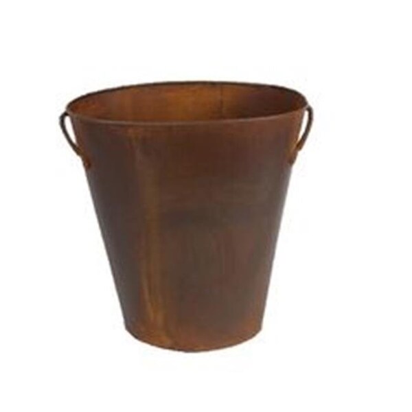 Nusteel NuSteel RUS8H Rustic Stone Antique Wastebasket - RUS8H