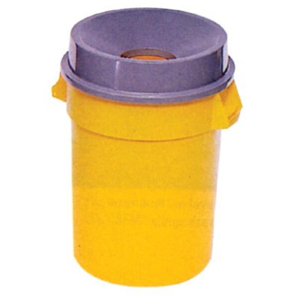Totalturf 32Gal Brute Container W-O Lid Trash Can Gray - TO1849427