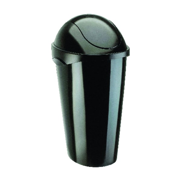 Umbra Umbra 13 gal Black Plastic Swing-Top Trash Can - 086300-040