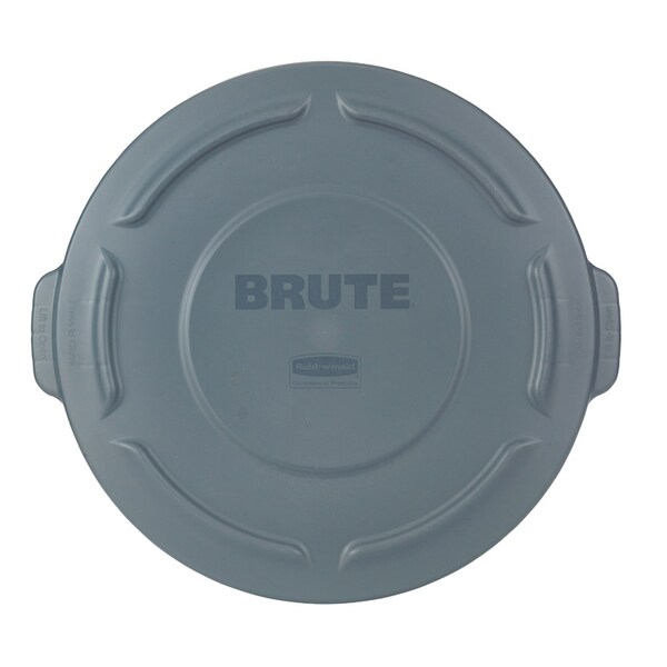 Rubbermaid Rubbermaid Brute Plastic 20 gal Garbage Can Lid - 261960GRAY