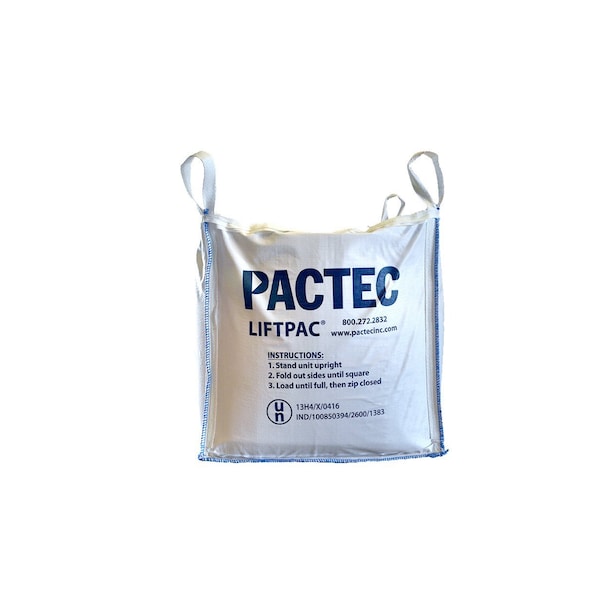 Pactec 201 gal LiftPac, White - VP333-7.5L6SSZT