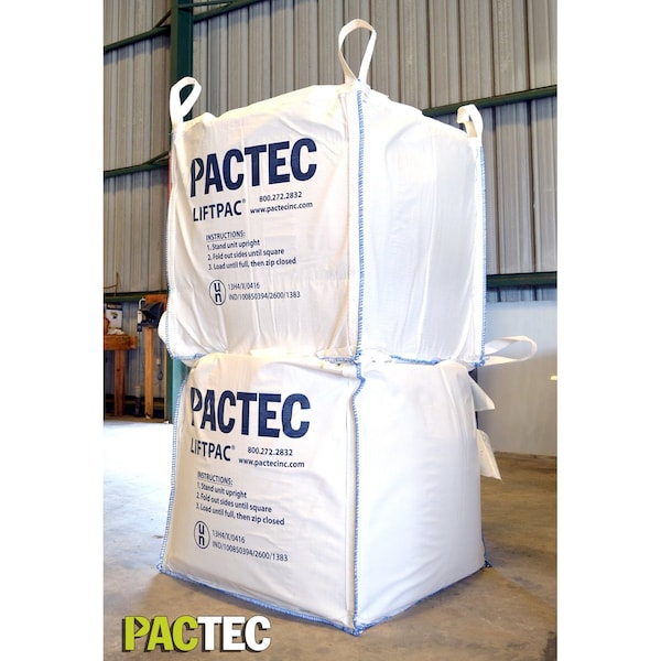 Pactec 201 gal LiftPac, White - VP333-7.5L6SSZT