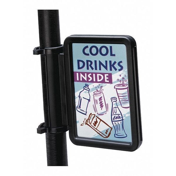 Commercial Zone Products Trash Can, Black, Polyethylene - 7603016