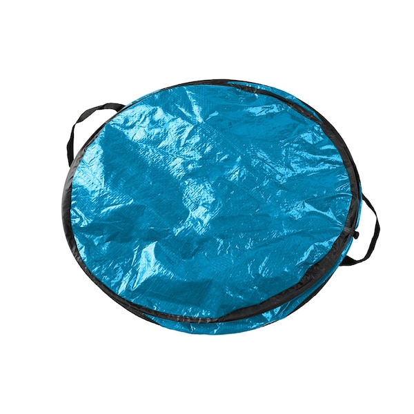 Wakeman Collapsible Trash Can - 44-Gallon Pop Up Bag Holder with Zippered Lid by Wakeman - 75-CMP1161