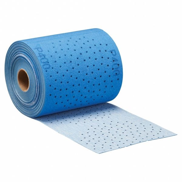 Papel abrasivo Norton, Azul, 39 pies de largo, 4 1/2" de ancho - 66261156071
