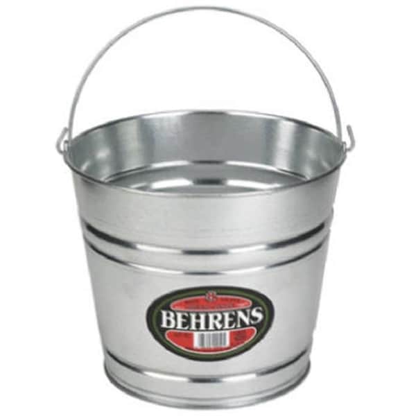 Behrens Behrens 1208GS 8 Quart Galvanized Steel Water Pail - 767584