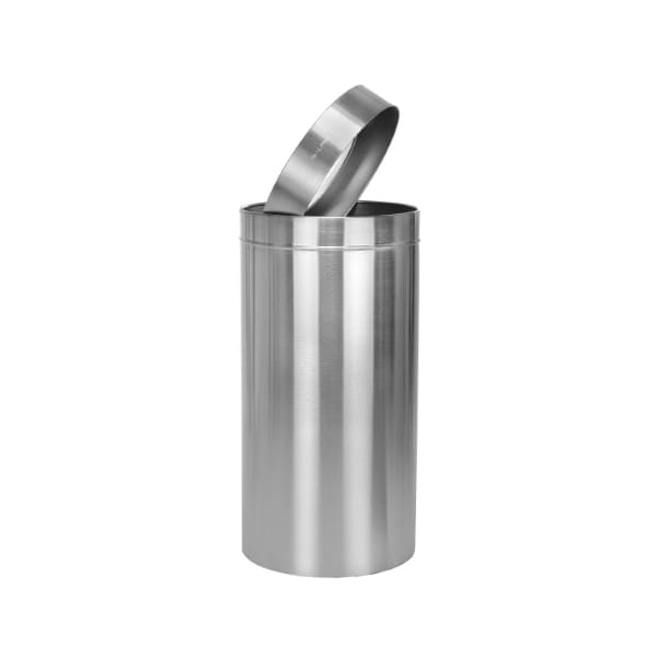 Alpine Industries 27 Gallon Stainless Steel Trash Can - ALP475-27