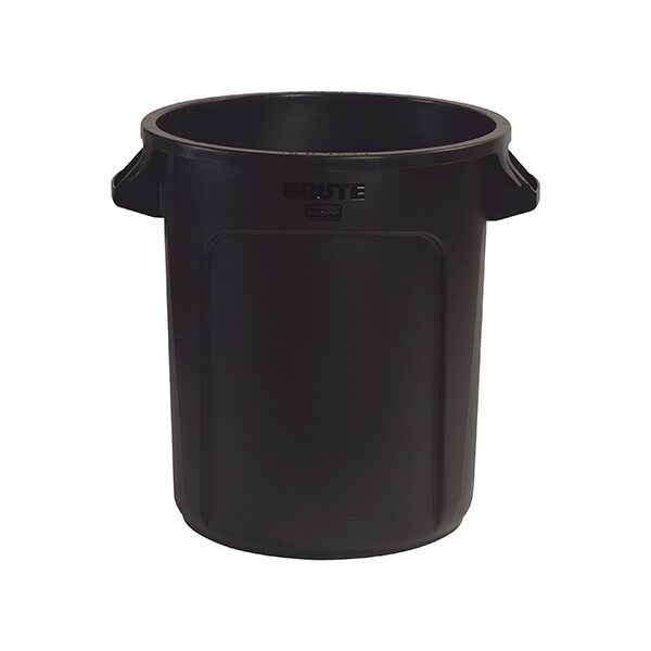 Rubbermaid Rubbermaid Brute Trash Can - 10 Gallon, Black - BUY00540780