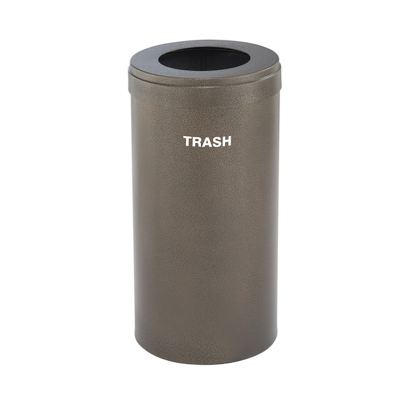 Glaro 16 gal Trash Can, Bronze Vein - W-1532BV-BV-W5