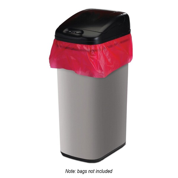 Bel-Art Touch-Free Auto Open Waste Can, 13.2 gal - 560182