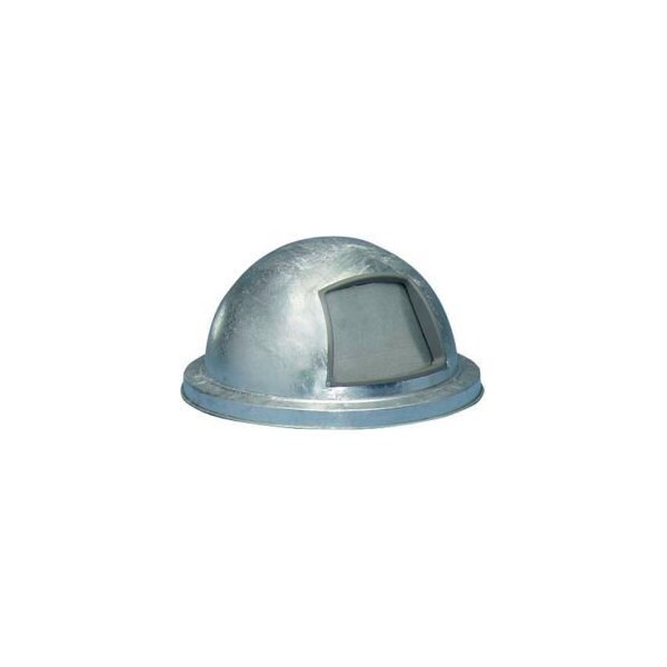 Wittco Witt Industries Dome Lid For Mesh Trash Can, Silver - 5555-G