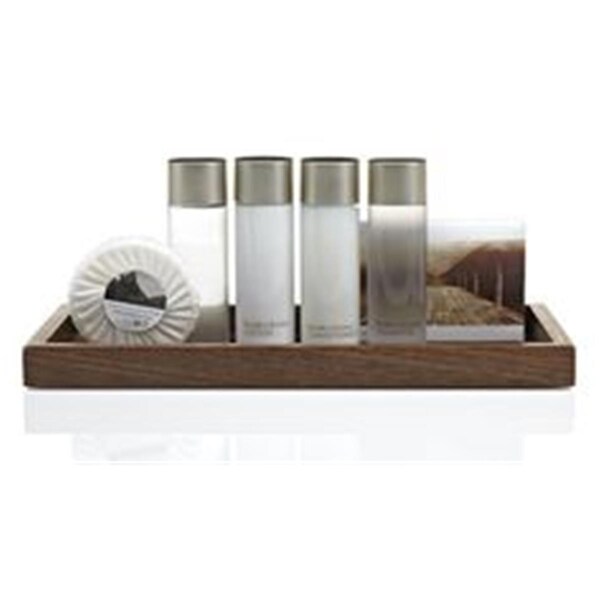 Nusteel Concrete Stone & Wooden Finish Amenity Tray - CON10H