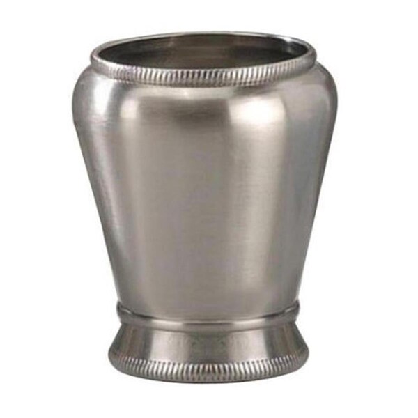 Nusteel NuSteel SVL8SNH Wastebasket 5 qt - Satin Nickel - SVL8SNH