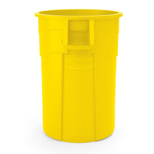 Suncast Commercial 44 GALLON UTILITY TRASH CAN , YELLOW - TCU44Y