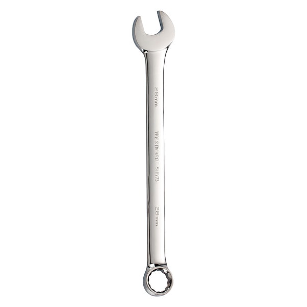 Llave de trinquete hacia el oeste, 28mm, métrica, pulido completo - 54RY73
