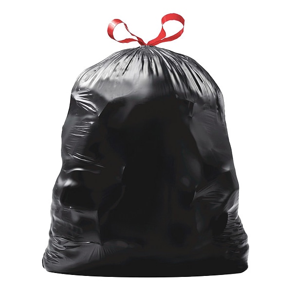 Glad 30 gal Trash Bags, 30 in x 33 in, Extra Heavy-Duty, 1.05 mil, Black - 78952