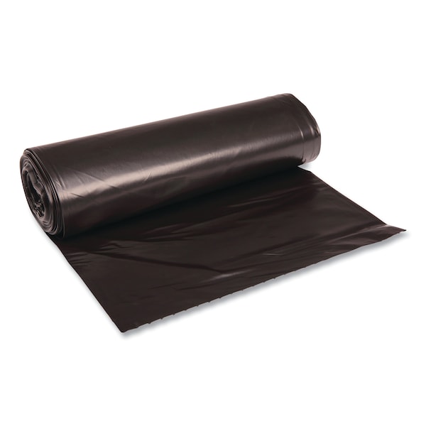 Boardwalk 60 gal Trash Bags, 47 in x 38 in, Extra Heavy-Duty, 1.2 mil, Black - BWK 519