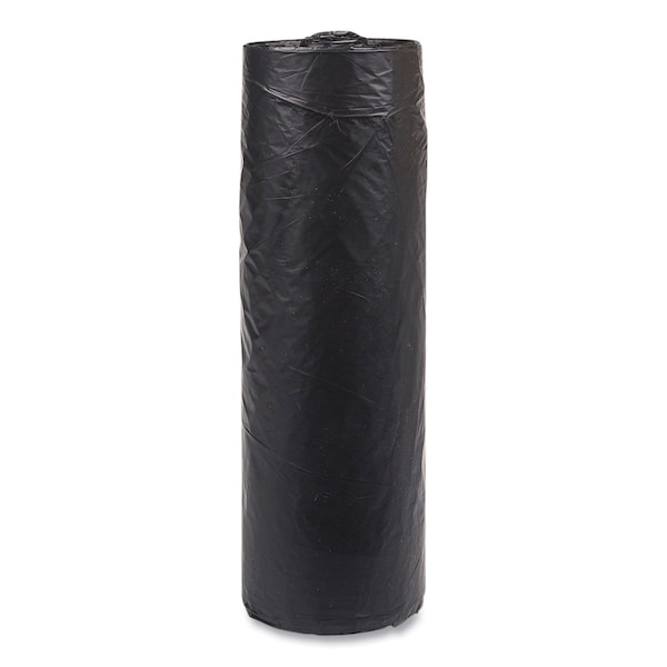 Inteplast Group 33 gal Trash Bags, 33 in x 40 in, Heavy-Duty, 16 microns, Black, 250 PK - S334016K