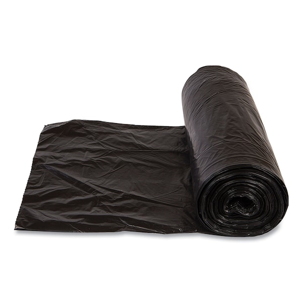 Inteplast Group 30 gal Trash Bags, 30 in x 36 in, Heavy-Duty, 0.58 mil, Black, 250 PK - WSL3036HVK