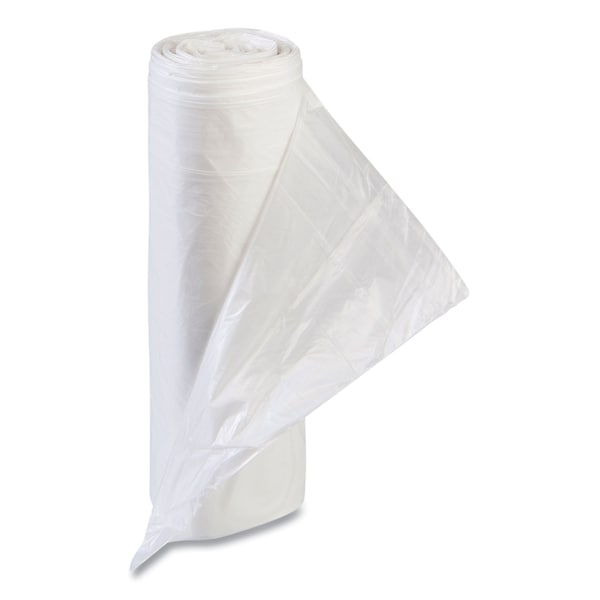 Inteplast Group 55 gal Trash Bags, 36 in x 58 in, Heavy-Duty, 13 microns, Clear, 200 PK - VALH3660N12