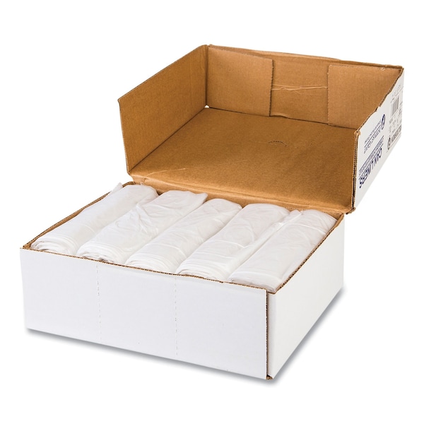 Inteplast Group 55 gal Trash Bags, 36 in x 58 in, Heavy-Duty, 13 microns, Clear, 200 PK - VALH3660N12